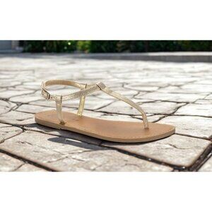 Brand New Gold Sandals – Size 10.5 ✨